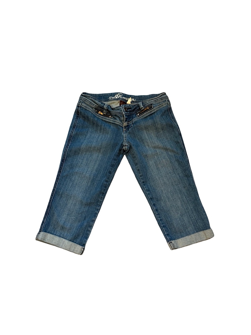 Y2K YMI low rise Blue Cropped Capris